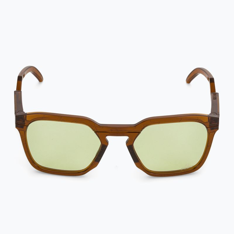 Ochelari de soare Oakley HSTN SQ 10t dark amber 3