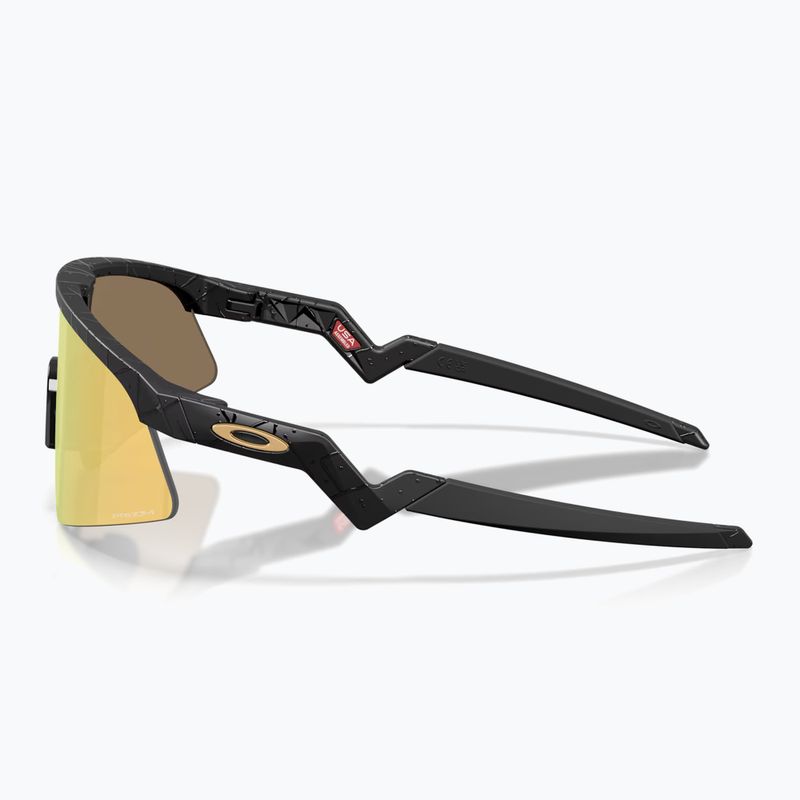 Ochelari de soare pentru copii Oakley Resistor Sweep matte black splatter/prizm 24k 3