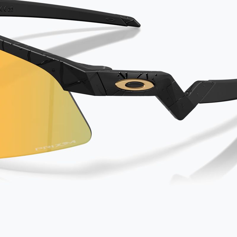 Ochelari de soare pentru copii Oakley Resistor Sweep matte black splatter/prizm 24k 6