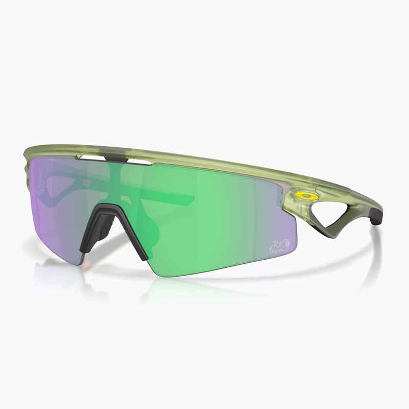 Ochelari de soare Oakley Sphaera Strike Tour De France matte fern/prizm road jade