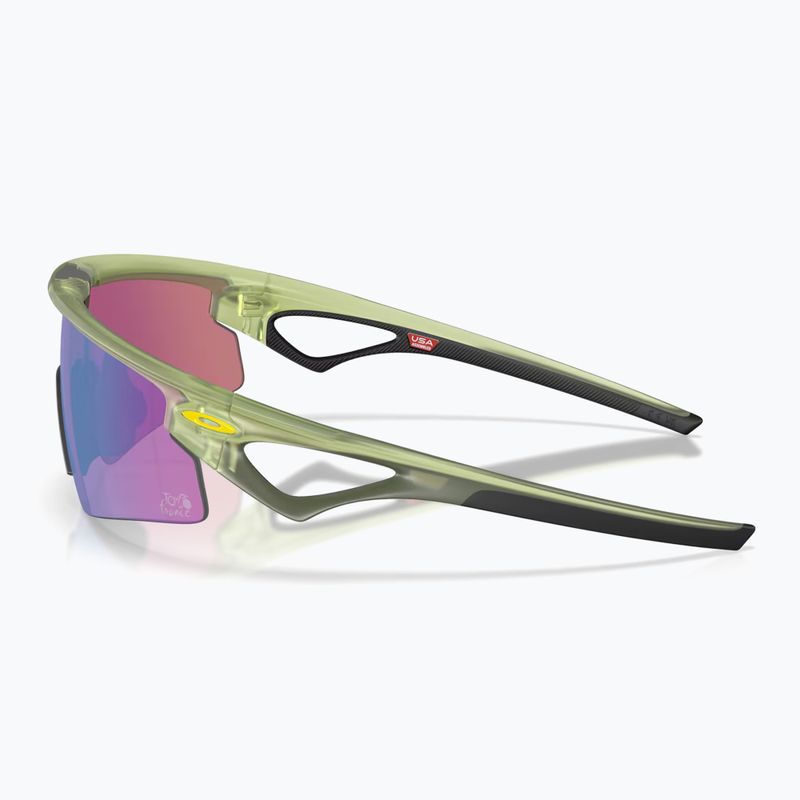 Ochelari de soare Oakley Sphaera Strike Tour De France matte fern/prizm road jade 3