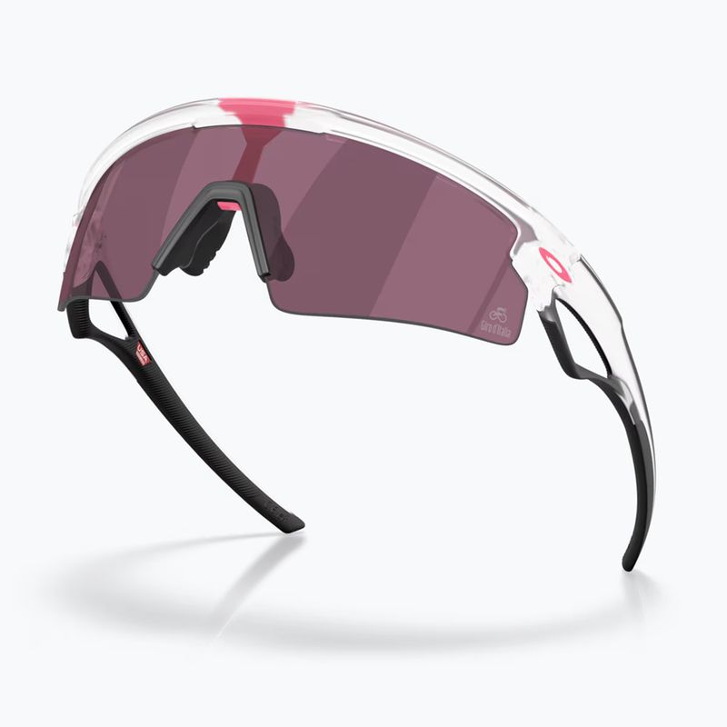 Ochelari de soare Oakley Sphaera Strike Giro D'Italia matte clear/prizm road black 4