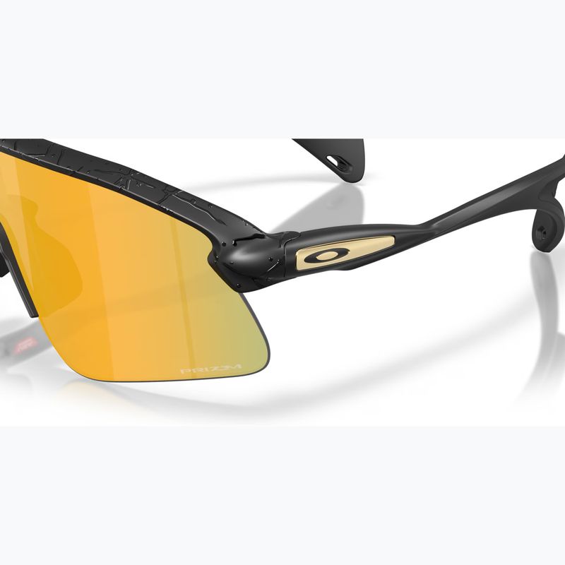 Ochelari de soare Oakley Stunt Devil matte black splatter/prizm 24k 6