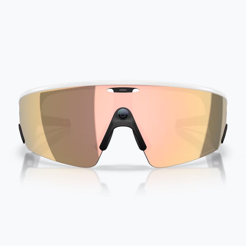Ochelari de soare Oakley Meta Vanguard white/prizm rose gold 2