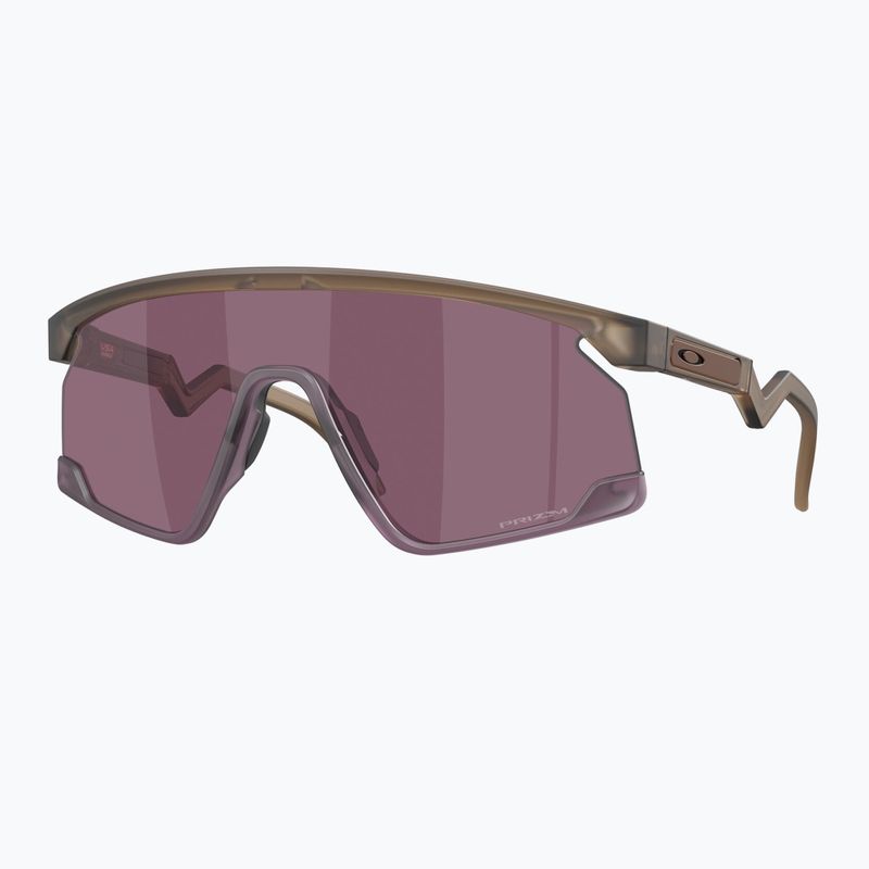 Ochelari de soare Oakley Bxtr matte brown smoke/prizm road black