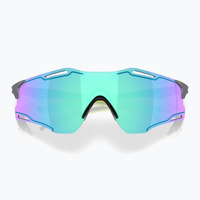 Ochelari de soare Oakley Cybr Zero matte carbon/prizm sapphire with uranium ink 5