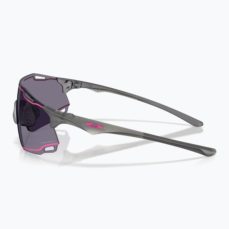 Ochelari de soare Oakley Cybr Dyno matte grey smoke/prizm grey with pink ink 5