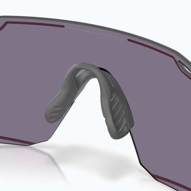 Ochelari de soare Oakley Cybr Dyno matte grey smoke/prizm grey with pink ink 7