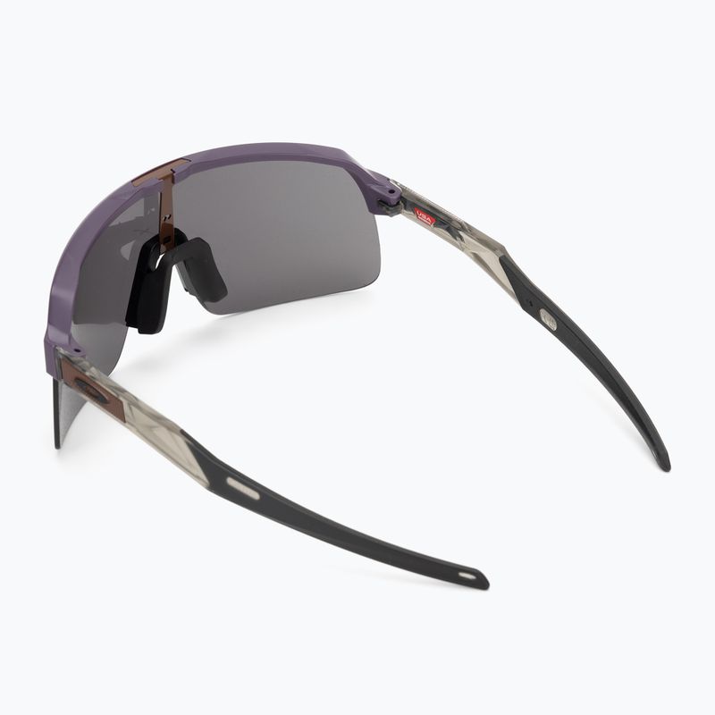 Ochelari de soare Oakley Sutro Lite matte aubergine/prizm grey 2