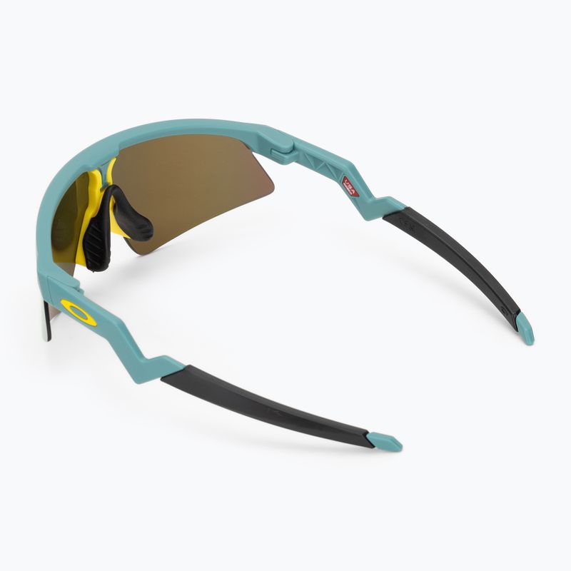 Ochelari de soare pentru copii Oakley Resistor Sweep matte pacific/prizm ruby 2