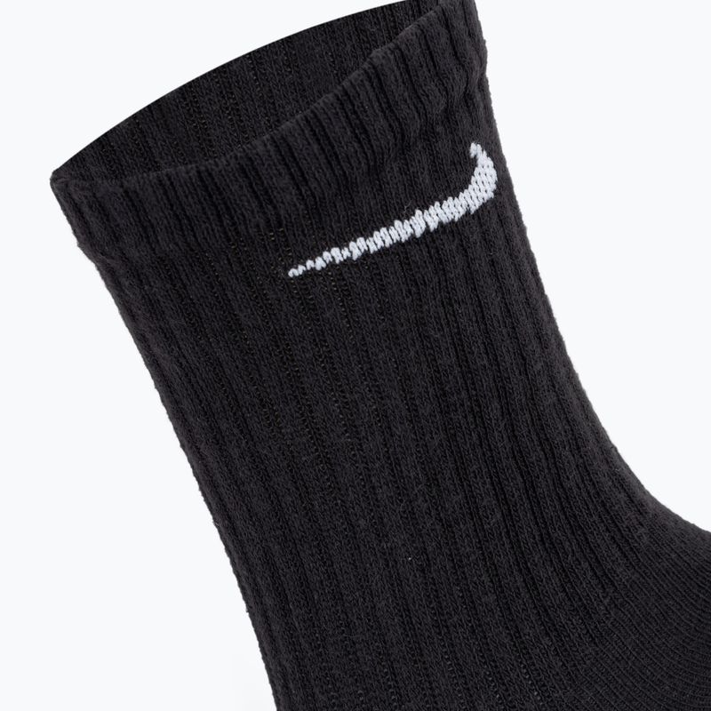 Șosete Nike Everyday Cushioned Crew 3 perechi  black/white 4