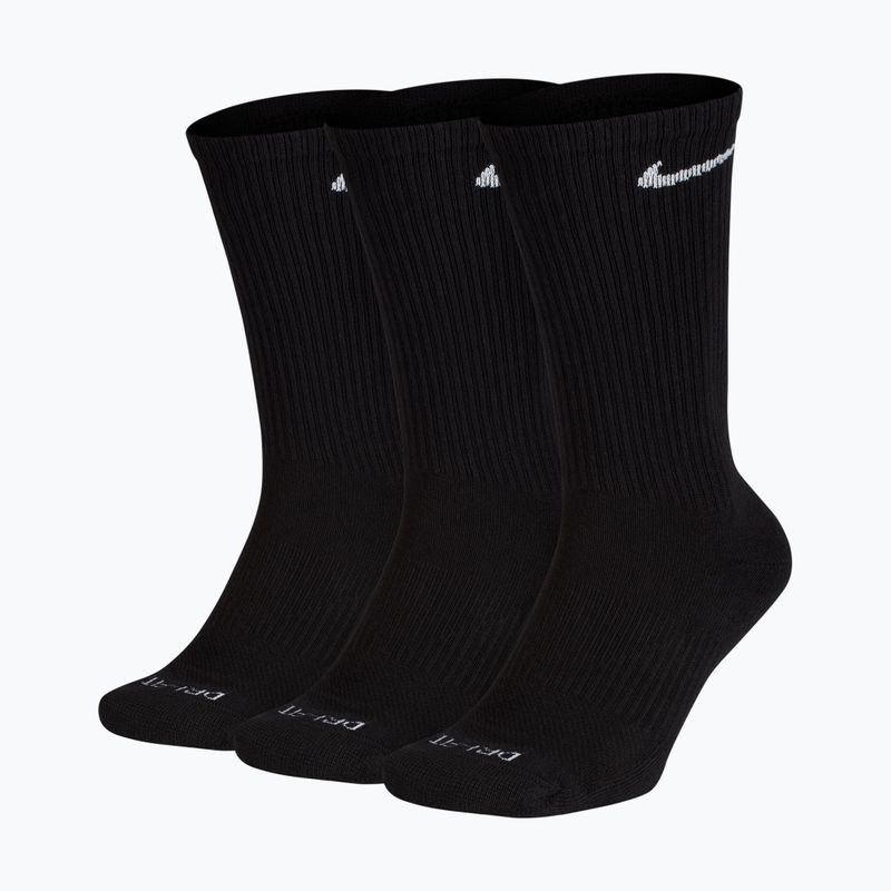 Șosete Nike Everyday Plus Cushioned 3 perechi black/white