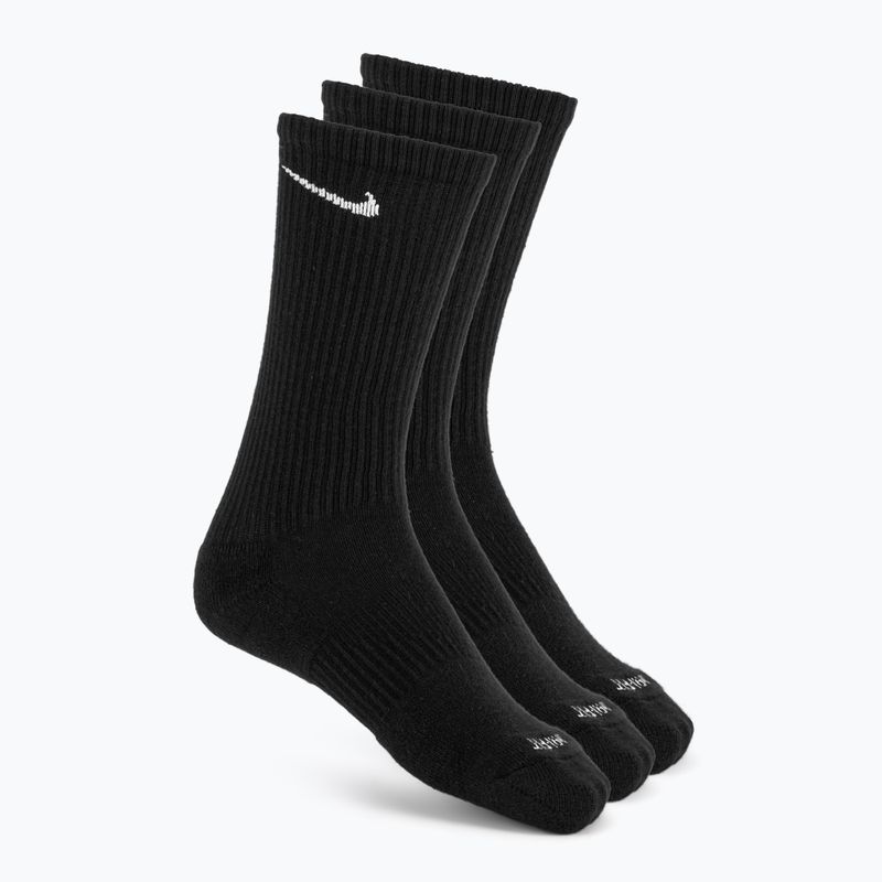 Șosete Nike Everyday Plus Cushioned 3 perechi black/white