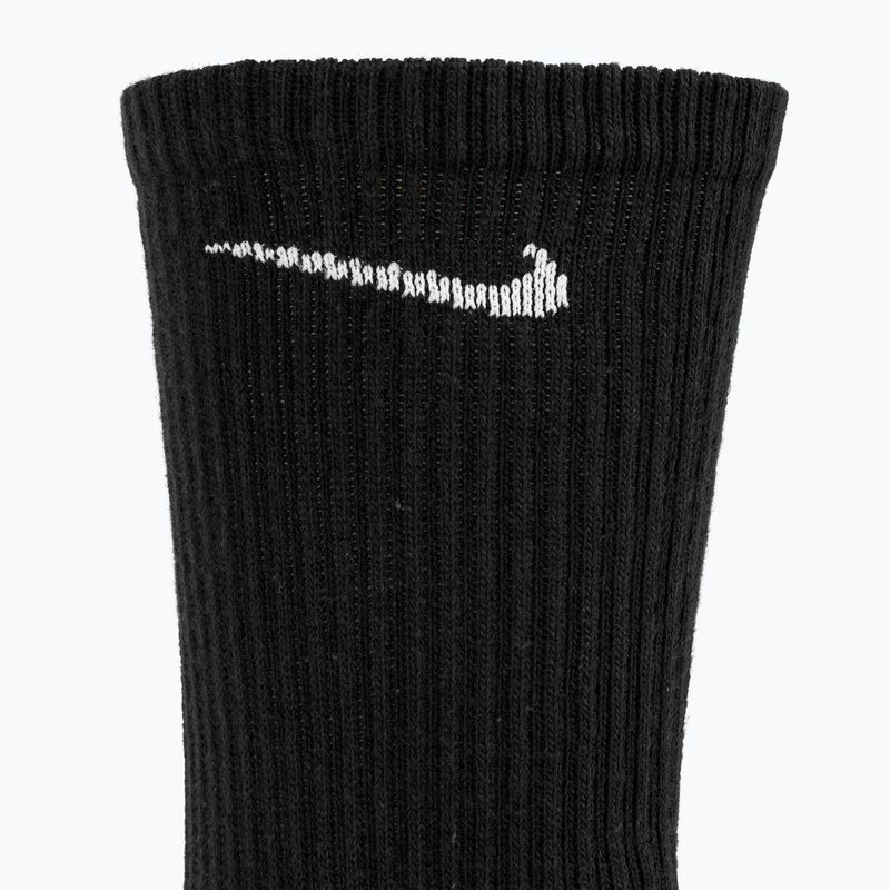 Șosete Nike Everyday Plus Cushioned 3 perechi black/white 3