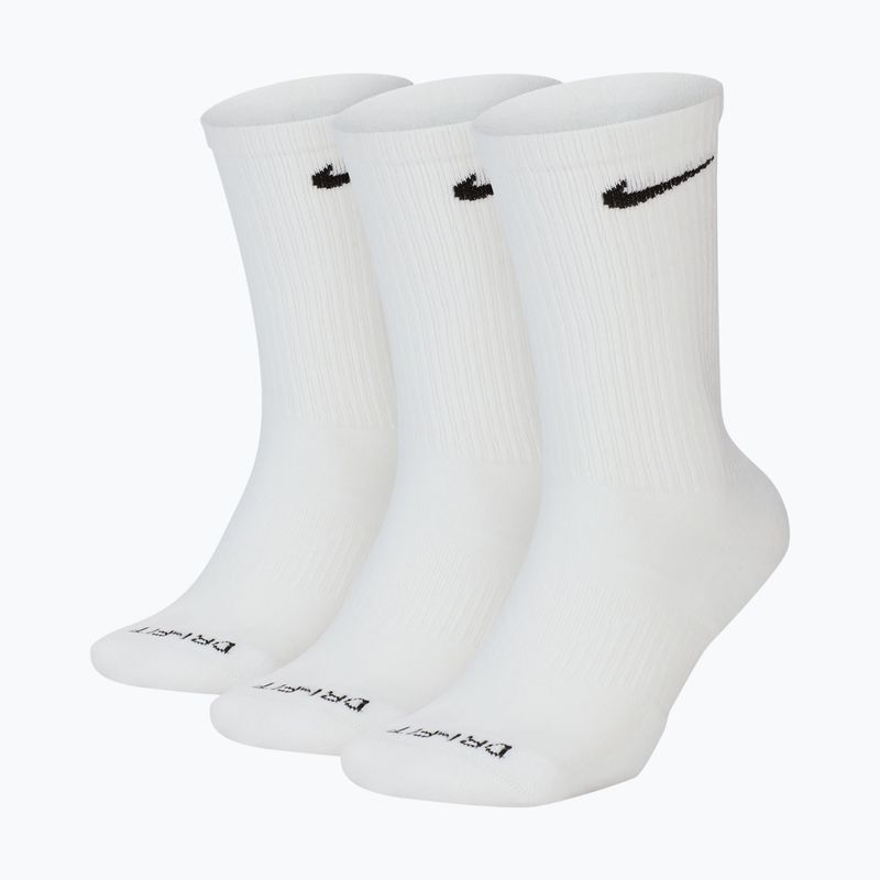 Șosete Nike Everyday Plus Cushioned 3 perechi white/black