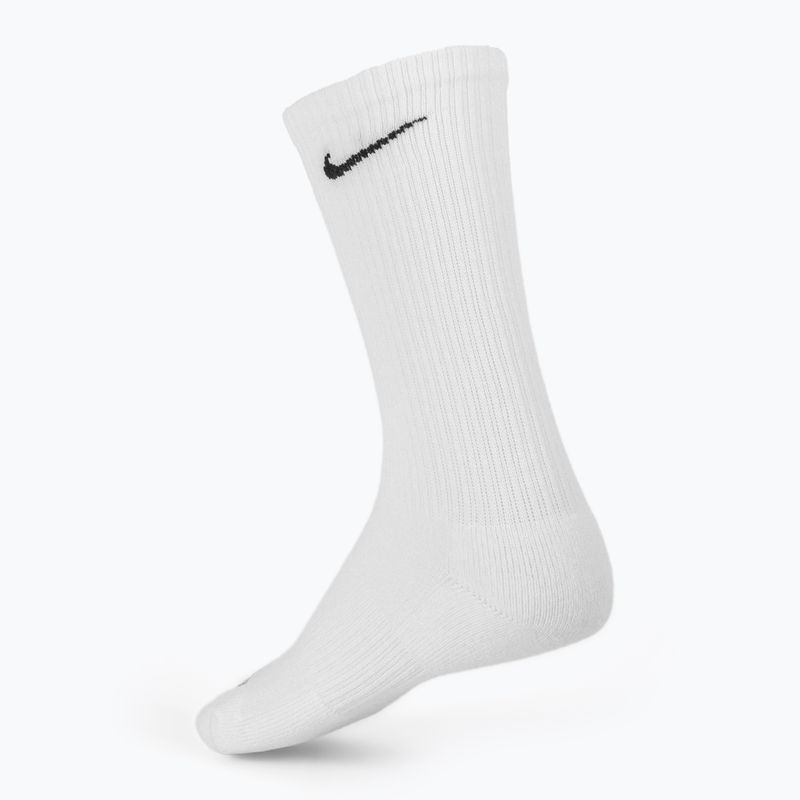 Șosete Nike Everyday Plus Cushioned 3 perechi white/black 2