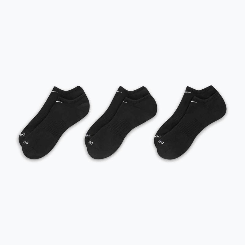 Șosete Nike Everyday Plus Cushion 3 perechi black/white