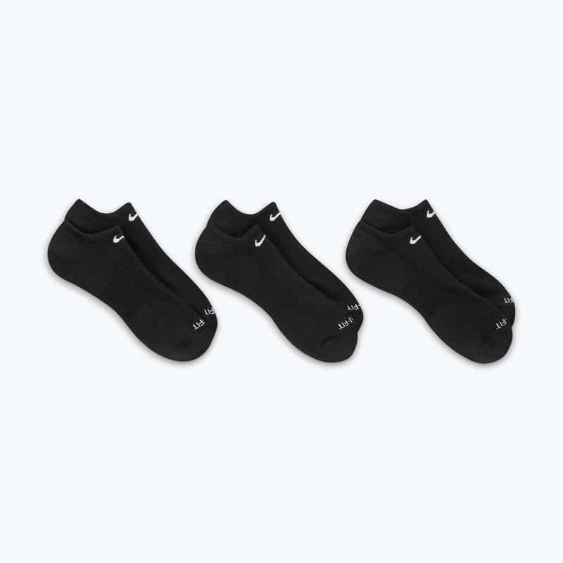 Șosete Nike Everyday Plus Cushion 3 perechi black/white 2