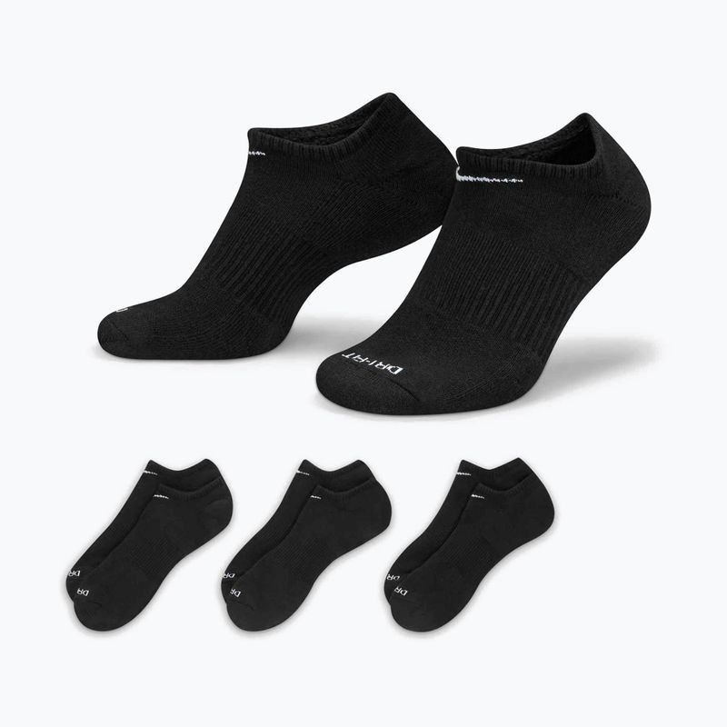 Șosete Nike Everyday Plus Cushion 3 perechi black/white 3
