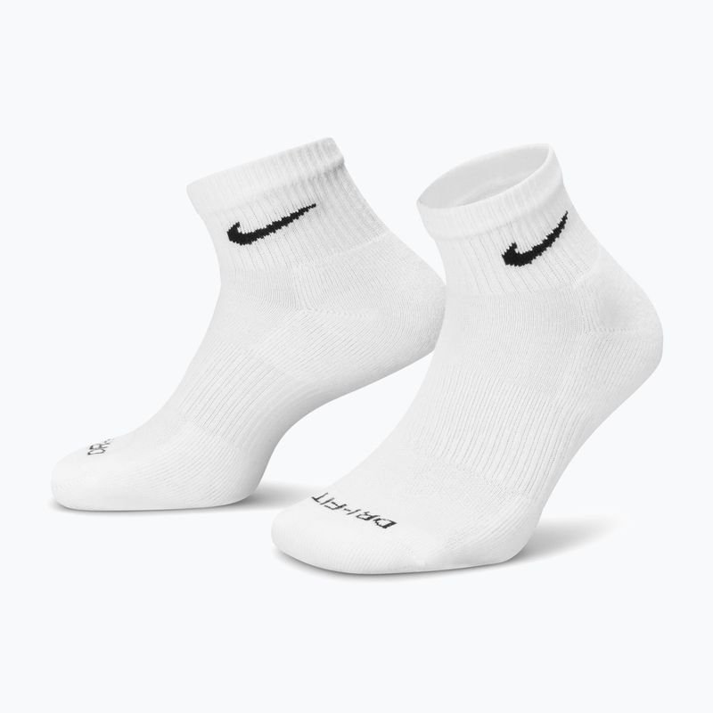 Șosete Nike Everyday Plus Cushioned Ankle 3 perechi white/black 3