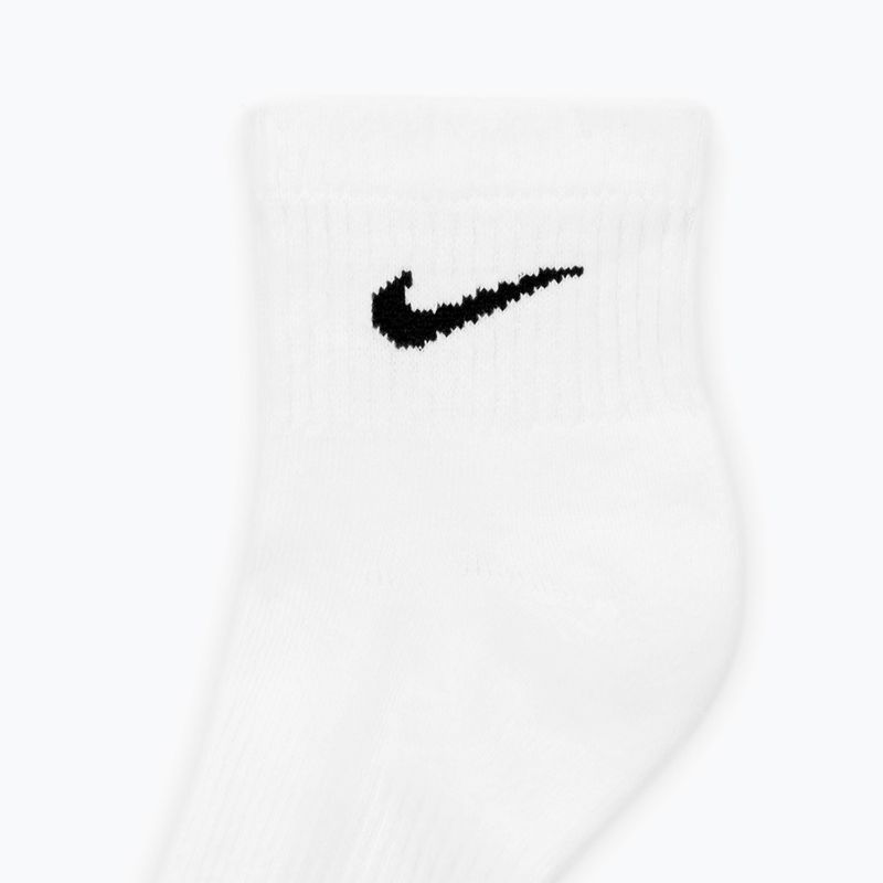 Șosete Nike Everyday Plus Cushioned Ankle 3 perechi white/black 4