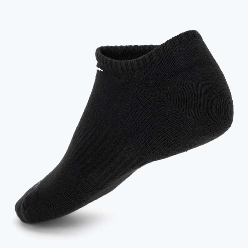 Șosete pentru bărbați Nike Everyday Plus Cushioned No Show 6 perechi black/white 2