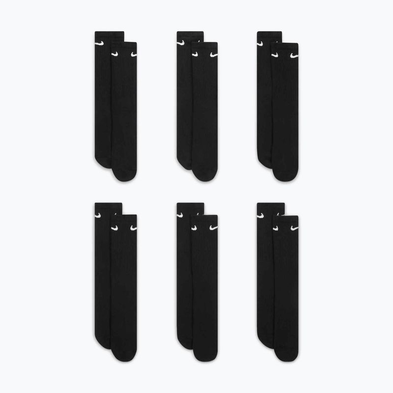 Șosete Nike Everyday Cushioned 6 perechi black/white 3