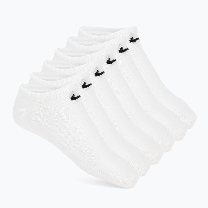 Șosete Nike Everyday Lightweight No Show 6 perechi white/black