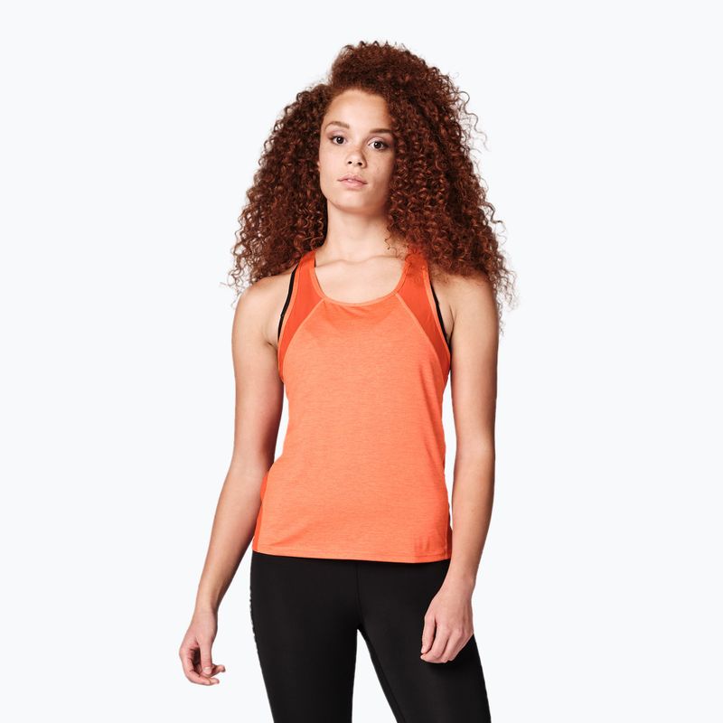 Tricou de antrenament pentru femei STRONG ID Perfect Fit Essential portocaliu Z1T02356