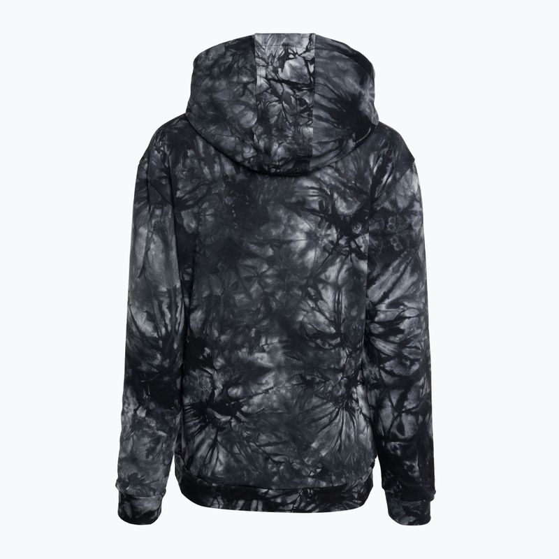Hanorac cu glugă cu pulover STRONG ID Tie-Dye pentru femei Negru Z2T00490 6