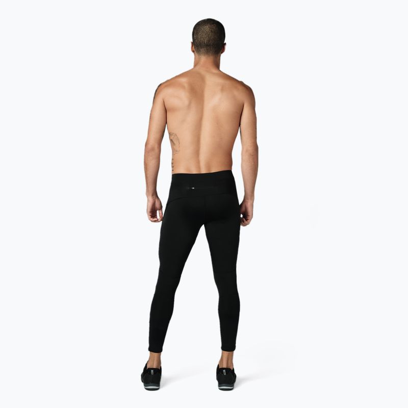 Jambiere pentru bărbați STRONG ID Geometric Compression training negru Z2B00259 3