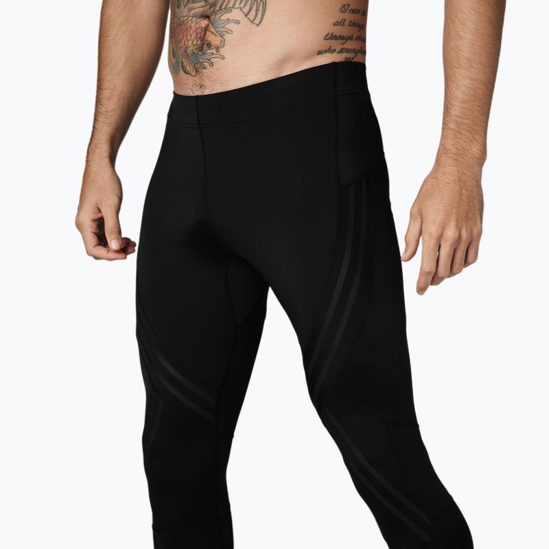 Jambiere pentru bărbați STRONG ID Geometric Compression training negru Z2B00259 4