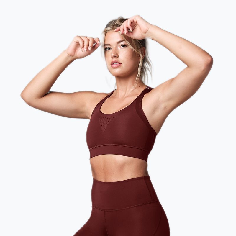 Sutien de fitness STRONG ID Active Adjustable maroon Z1T02685