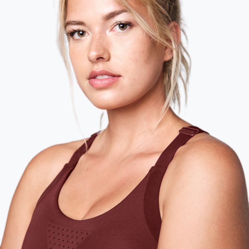 Sutien de fitness STRONG ID Active Adjustable maroon Z1T02685