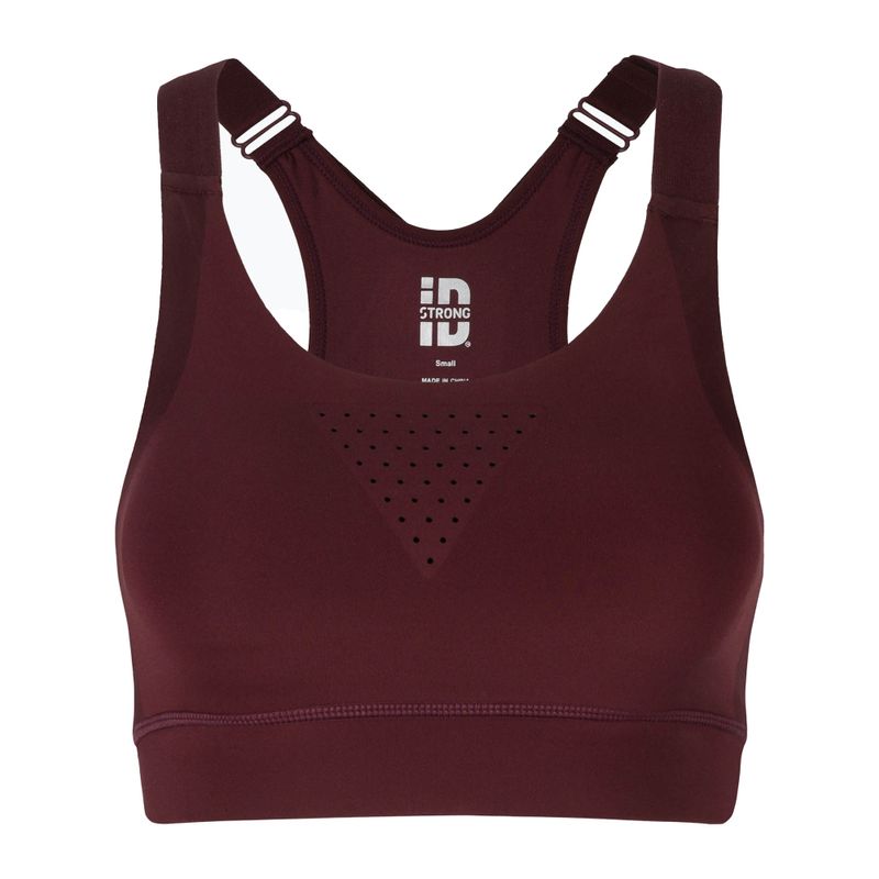 Sutien de fitness STRONG ID Active Adjustable maroon Z1T02685