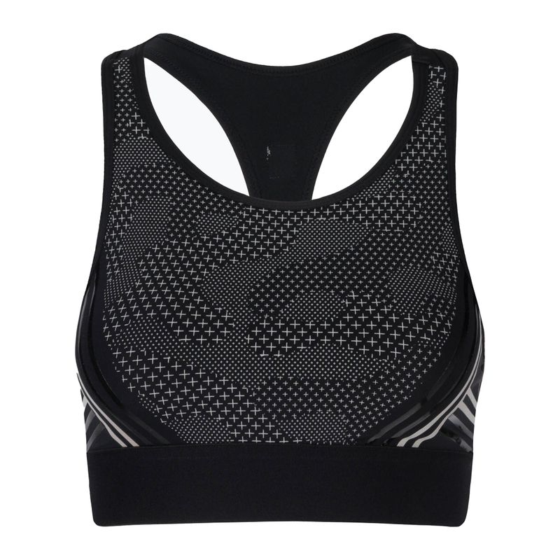 Sutien de fitness STRONG ID Make The Cut negru-gri Z1T02692