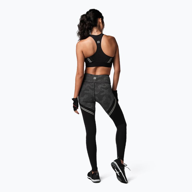 Jambiere pentru femei STRONG ID Performance negru-gri Z1B01337 4