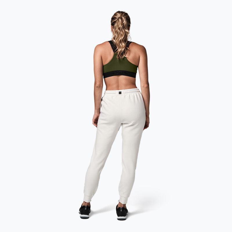 Pantaloni de trening pentru femei STRONG ID Go For Bold jogger alb Z1B01341 3