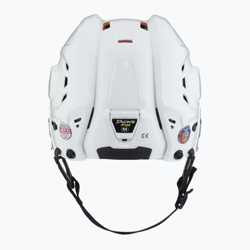 Cască de hochei CCM Tacks 710 white 4