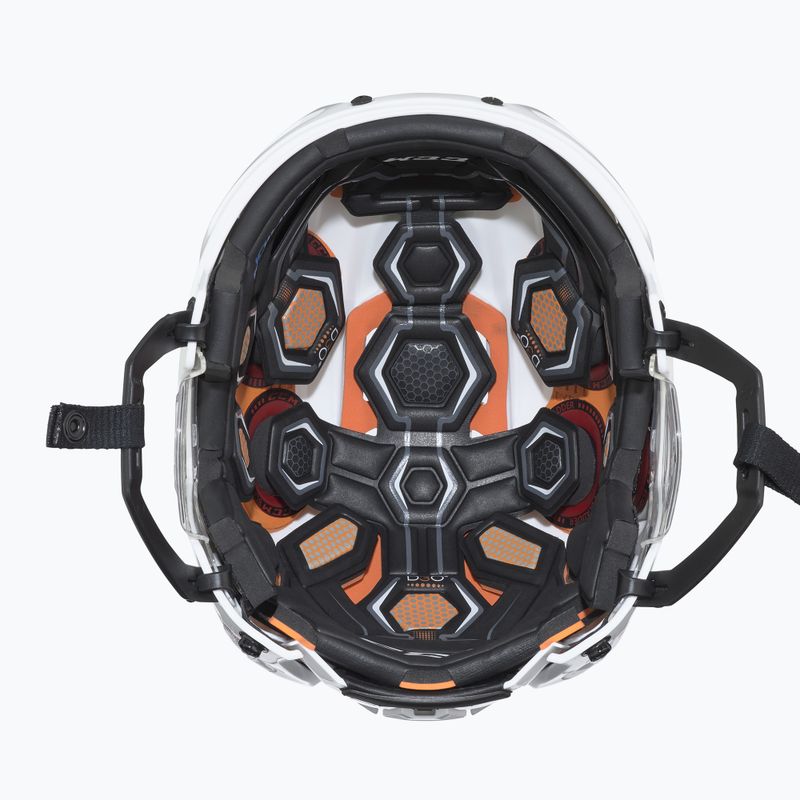 Cască de hochei CCM Tacks 710 white 5