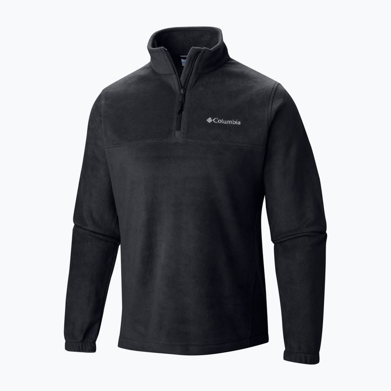 Columbia bărbați Steens Mountain Half Zip hanorac negru
