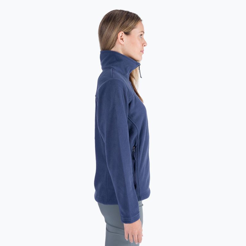 Columbia Fast Trek II 591 pulover fleece pentru femei albastru marin 1465351 2