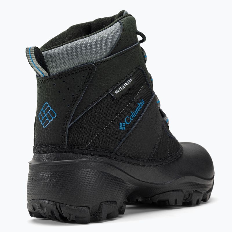 Cizme de zăpadă pentru copii Columbia Rope Tow III WP Boy negru/închis compas pentru copii