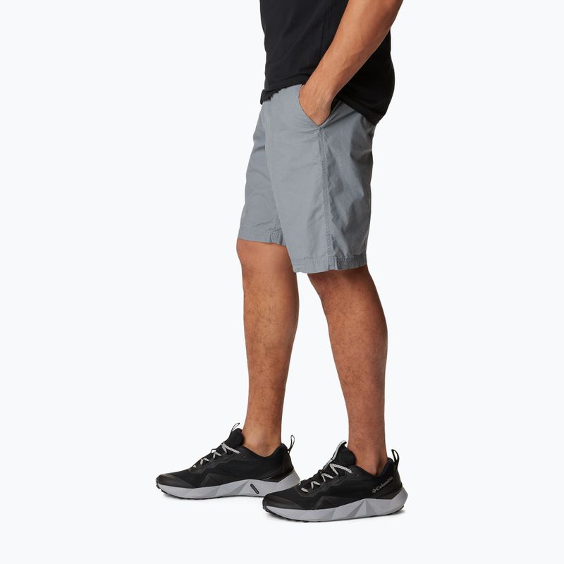 Pantaloni scurți de trekking pentru bărbați Columbia Washed Out gri 1491953021