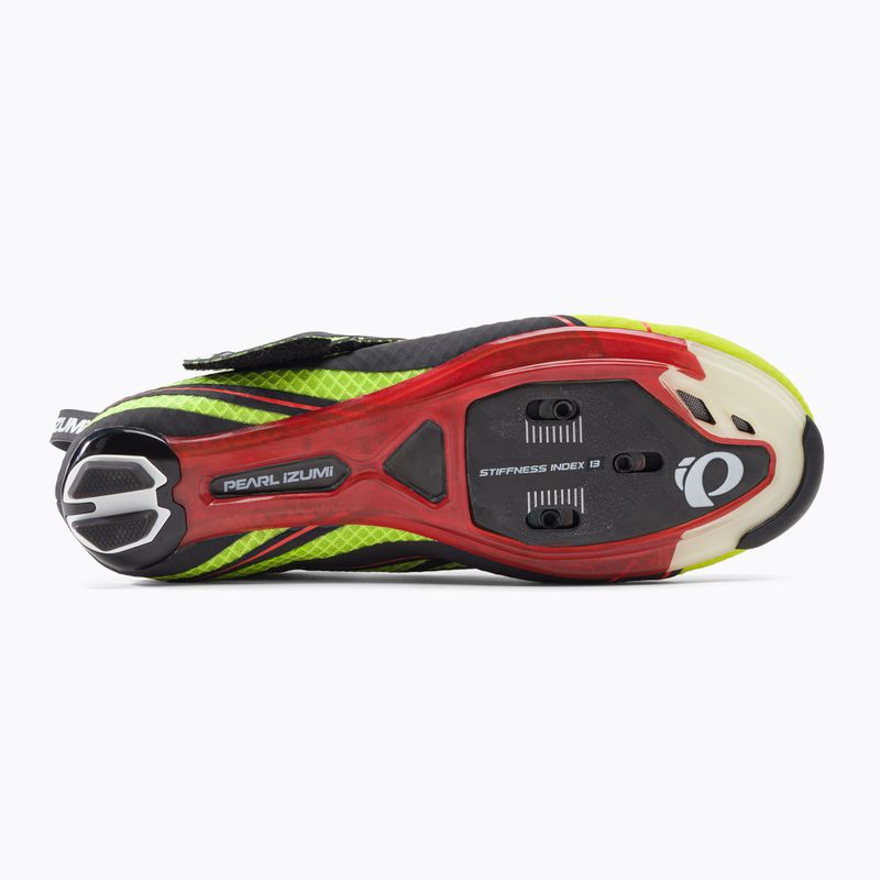 Pantofi de triatlon pentru bărbați PEARL iZUMi Tri Fly PRO V3 galben 153170014XH41.0 4