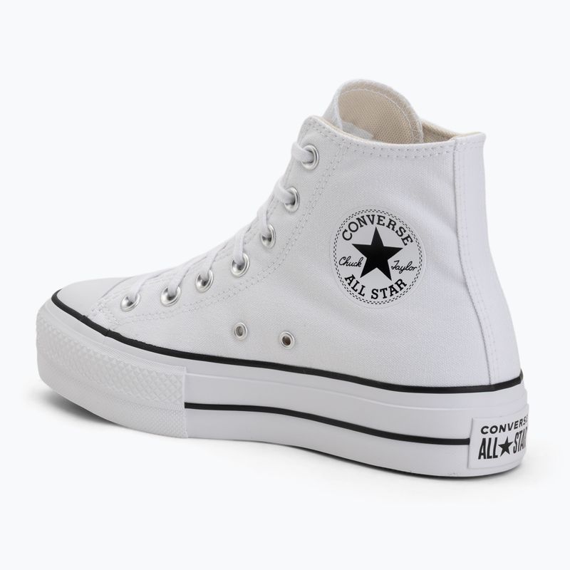 Teniși pentru femei Converse Chuck Taylor All Star Lift Hi optical white 3