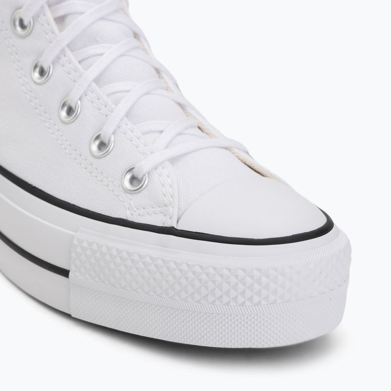 Teniși pentru femei Converse Chuck Taylor All Star Lift Hi optical white 7