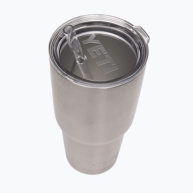 Capac pentru sticlă YETI Straw Lid R30 stainless steel 2