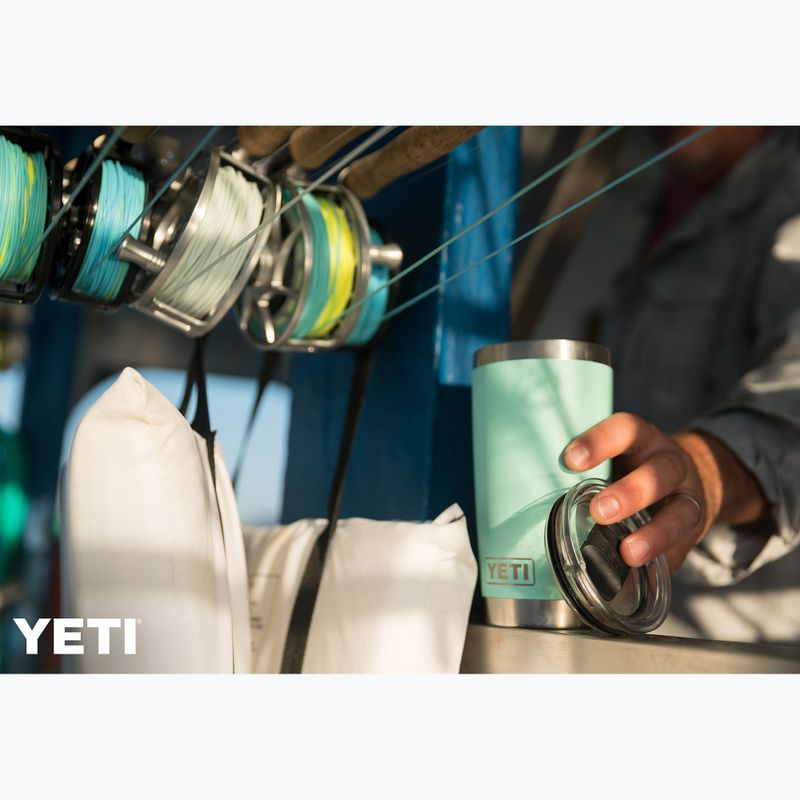 Cană termică YETI Rambler Tumbler 591 ml seafoam 4