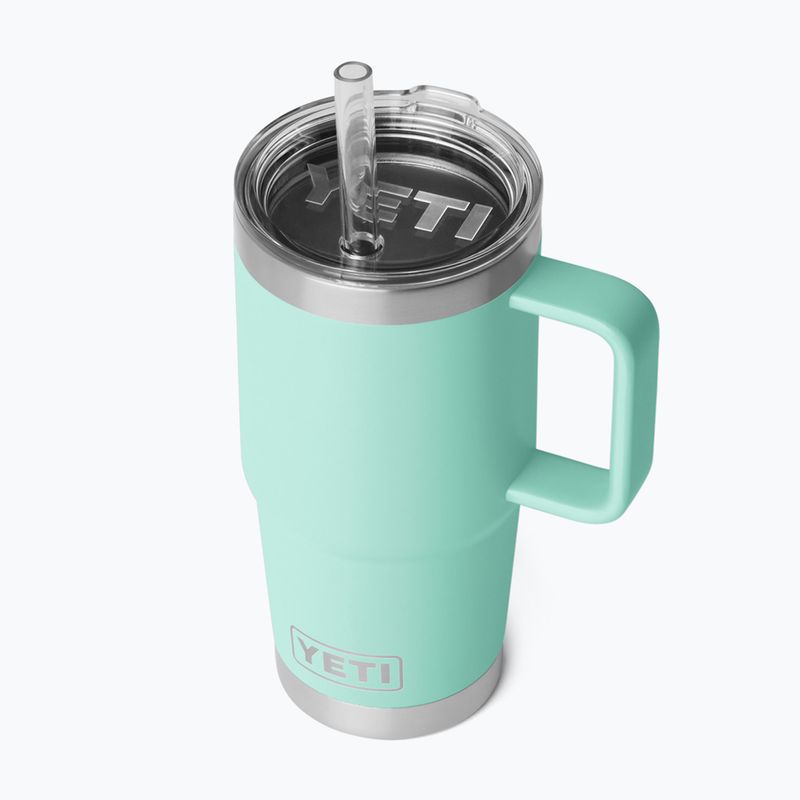 Cană termică YETI Rambler Straw 739 ml seafoam 3